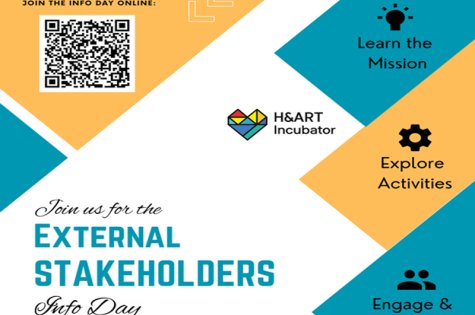 Информационен ден за външни заинтересовани страни на инкубатор H&ART